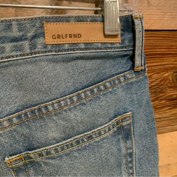 GRLFRND Cindy High-Rise Cut Off Button Fly Short in Nobody Does it Better Sz 28 - Picture 14 of 16